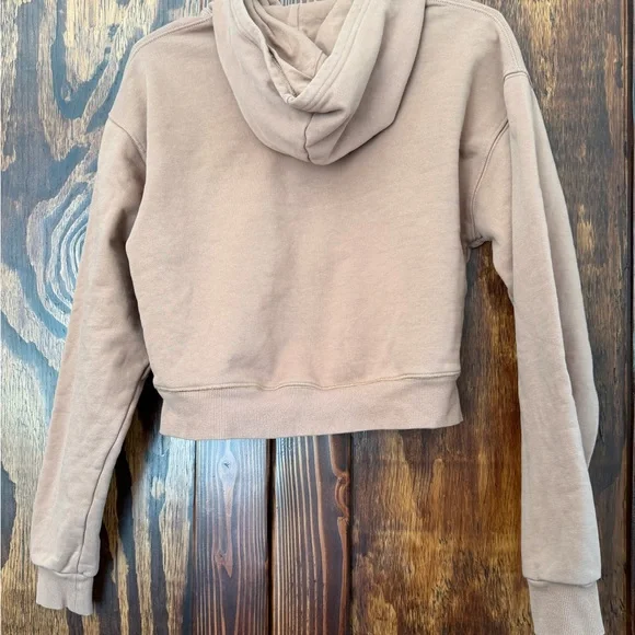 Skims cropped zip-up hoodie - Picture 4 of 6